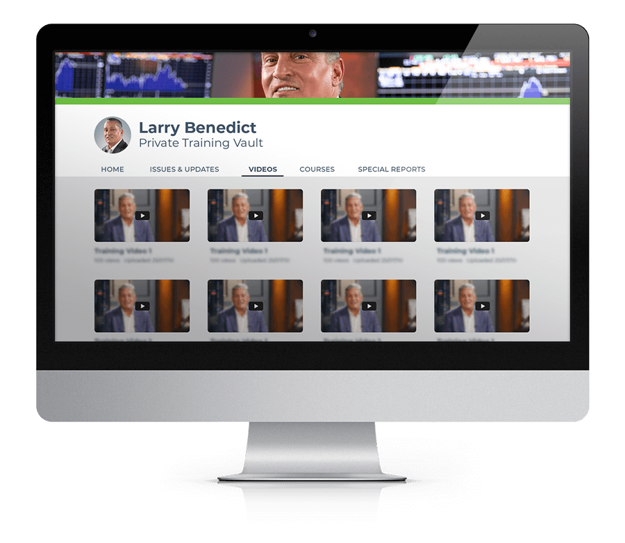 Larry Benedict Private Training Vault 